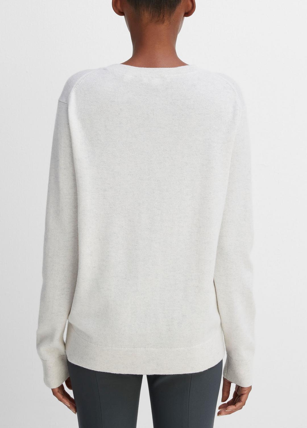 VINCE Cashmere Weekend V-Neck Sweater in V-Neck