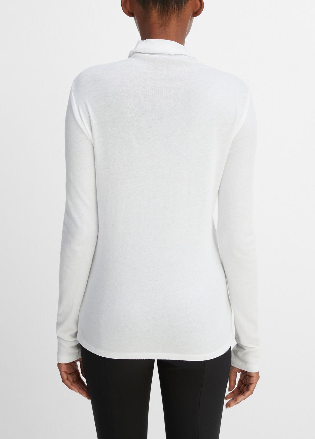VINCE Essential Long Sleeve Turtleneck in Long Sleeve