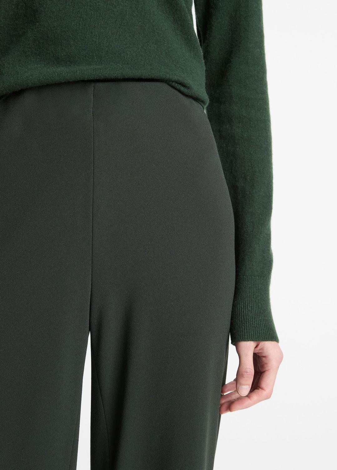 VINCE Colette High-Rise Crepe Bias Pant in Trousers