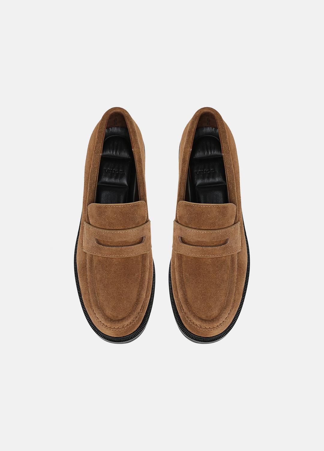 VINCE Siena Suede Lug-Sole Loafer in Loafers & Flats