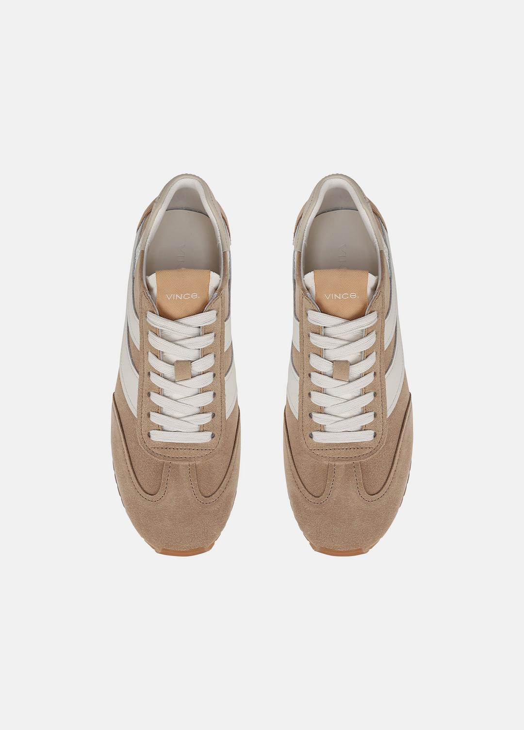 VINCE Oasis Suede and Leather Runner Sneaker in Sneakers