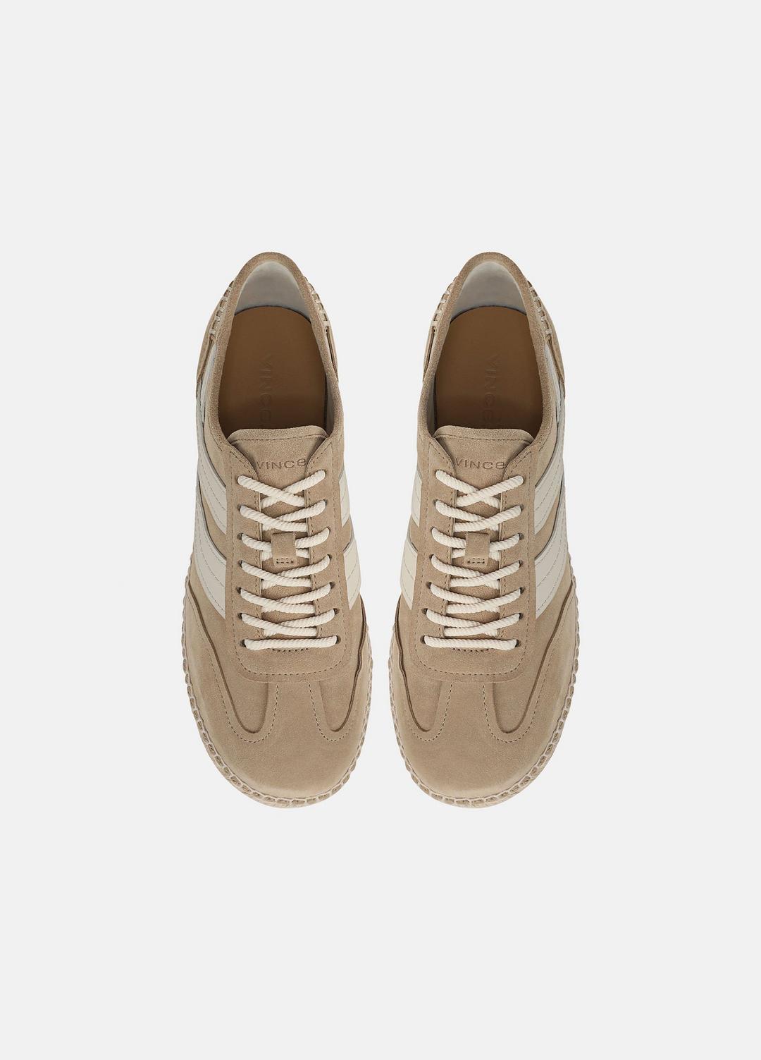 VINCE Oasis Suede & Leather Espadrille Sneaker in Sneakers