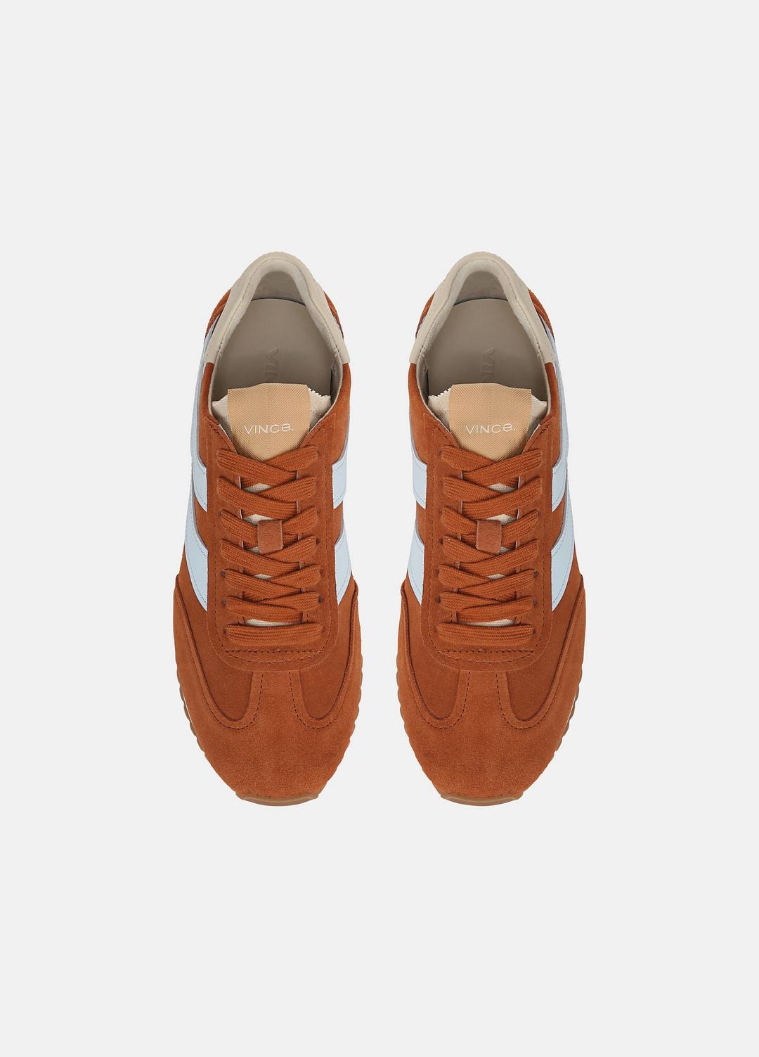 VINCE Oasis Suede & Leather Runner Sneaker in Sneakers