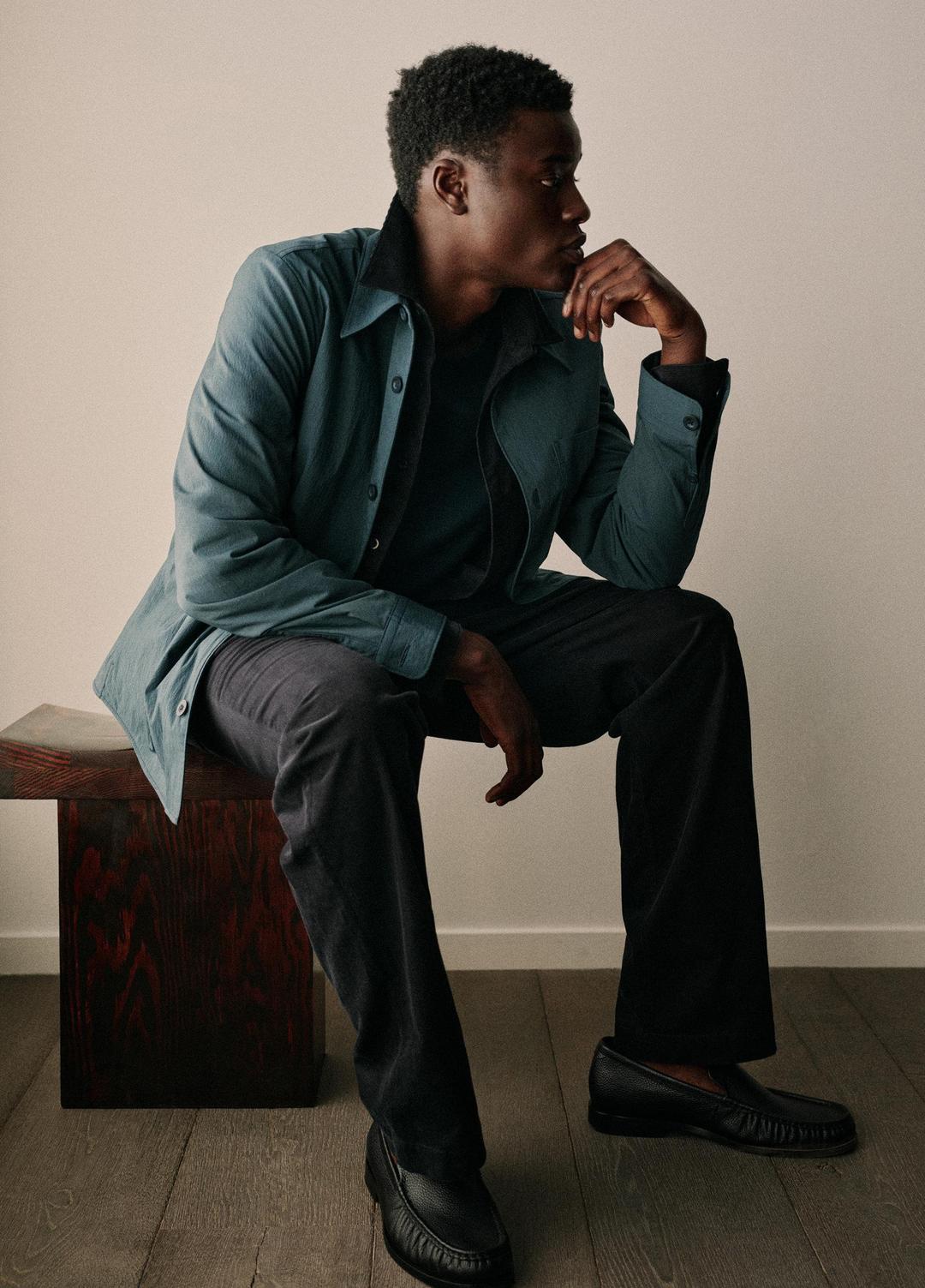 VINCE Dylan Slim 5-Pocket Stretch-Cotton Corduroy Pant in Trousers