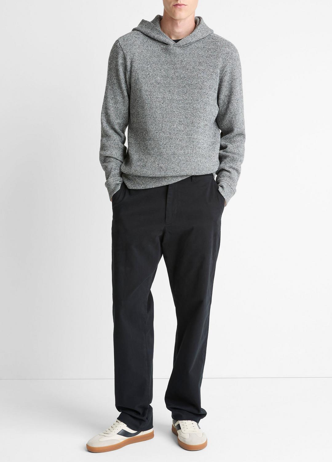 VINCE Brushed Waffle Hoodie in Sweatshirts & Hoodies