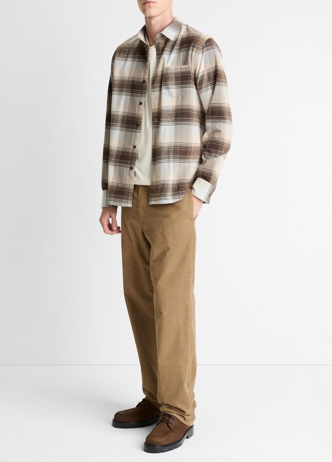 VINCE Missoula Plaid Button-Front Shirt in Long Sleeve