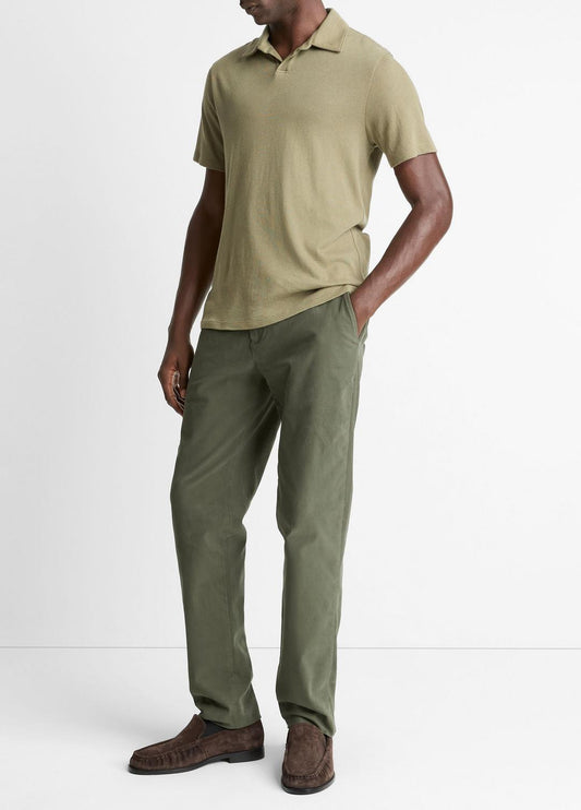 VINCE Owen Athletic Stretch-Cotton Pant in Trousers