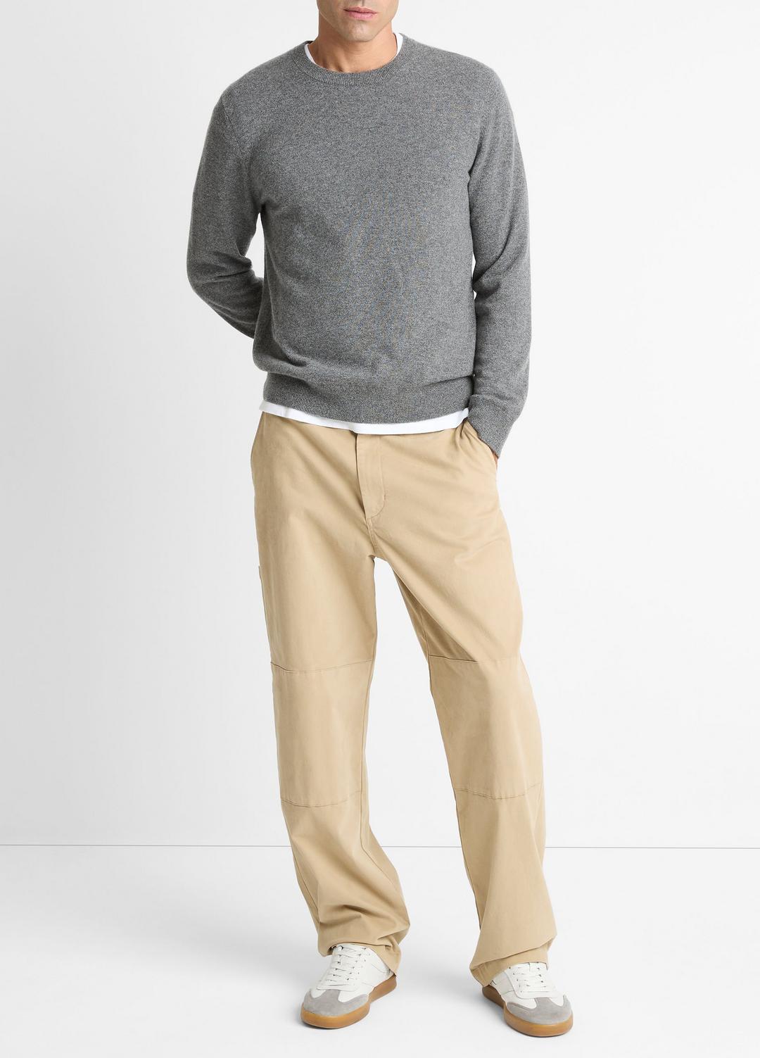 VINCE Cashmere Crew Neck Sweater in Crew Neck