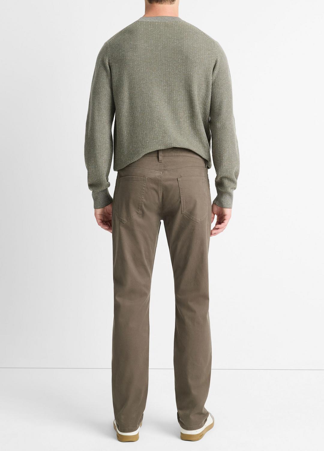 VINCE Dylan Slim 5-Pocket Peached Stretch-Cotton Pant in Trousers