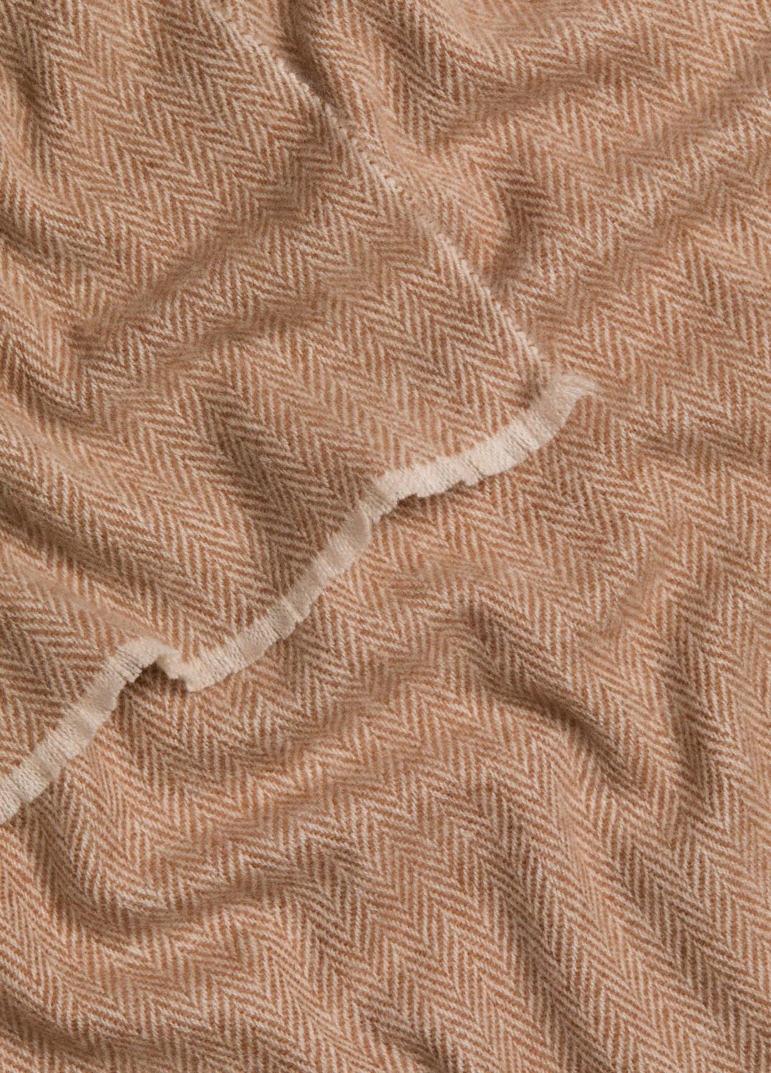VINCE Herringbone Cashmere Scarf in Scarves & Hats