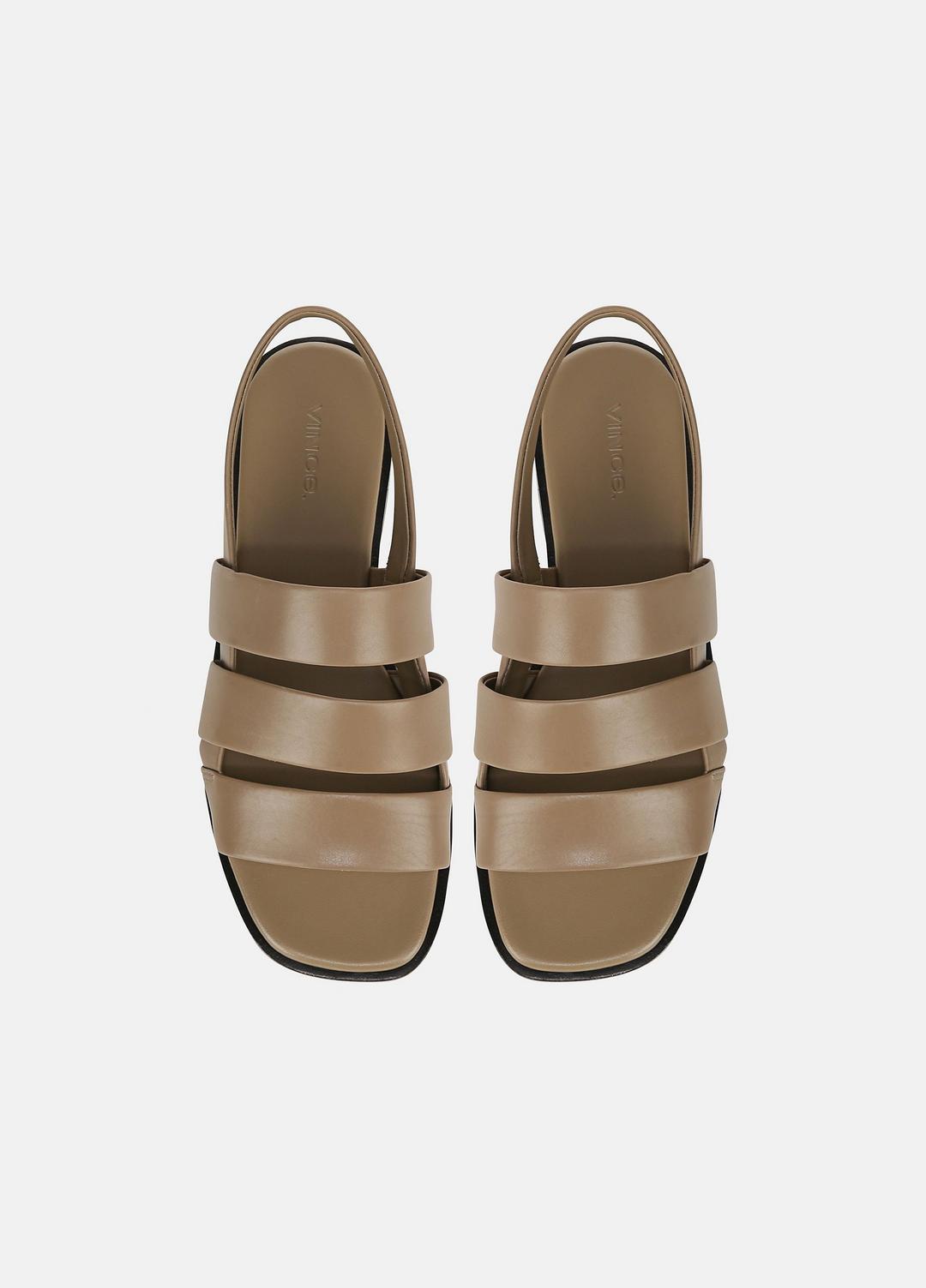 VINCE Mazie Leather Slingback Sandal in Shoes