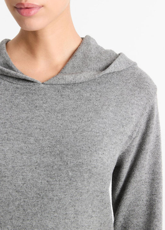 VINCE Cozy Long-Sleeve Hoodie in Shirts & Tees