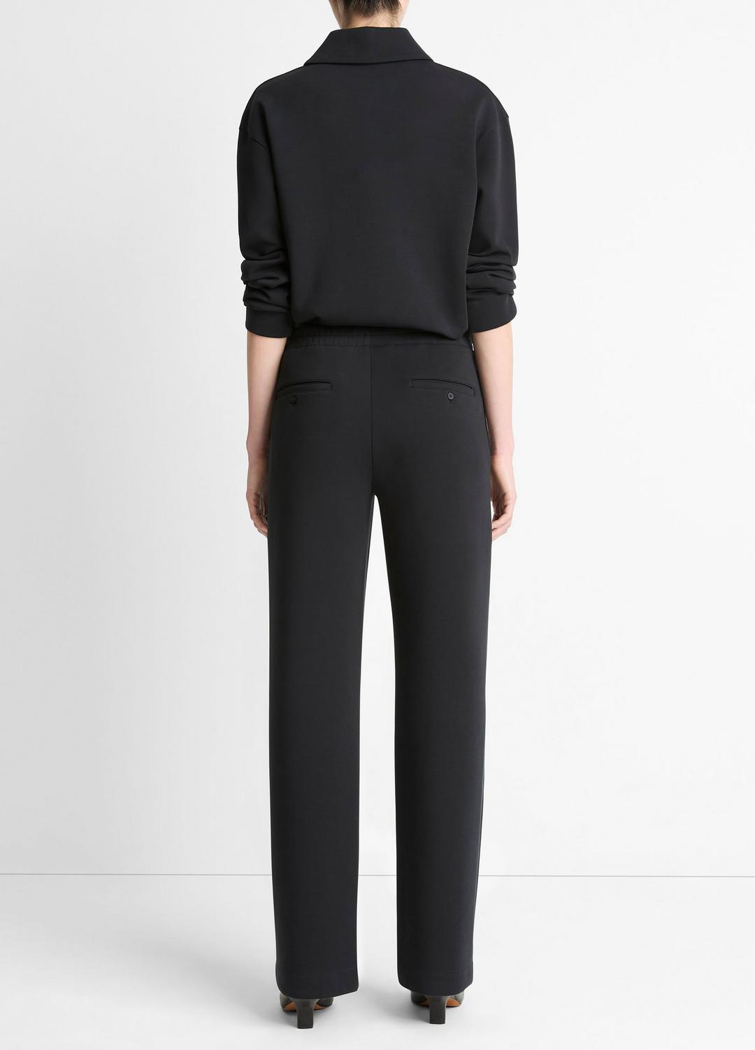 VINCE Cotton-Blend Trouser in Trousers