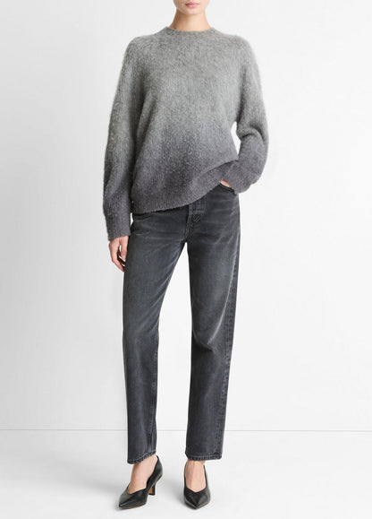 VINCE Ombré Alpaca & Wool-Blend Sweater in Crew Neck