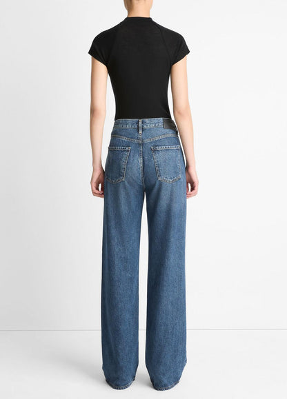 VINCE Citizens of Humanity Annina Straight-Leg Jean in Denim