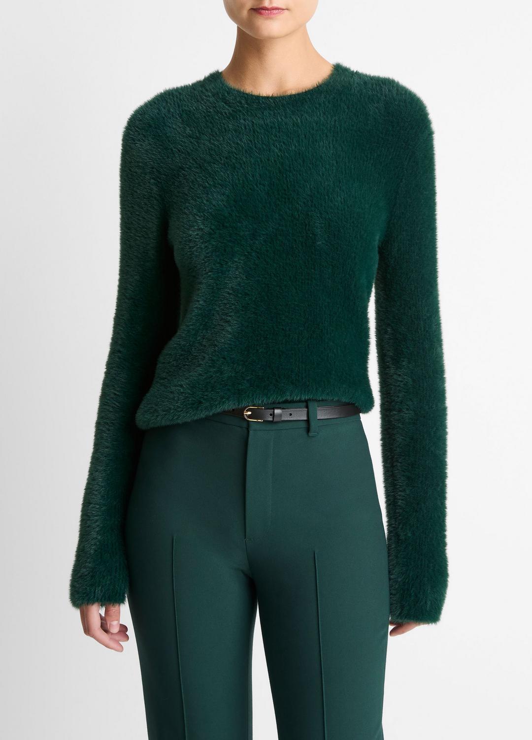 VINCE Eyelash Crew Neck Sweater in Crew Neck