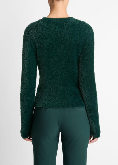 VINCE Eyelash Crew Neck Sweater in Crew Neck