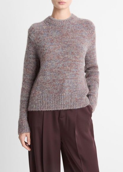 VINCE Marled Crew Neck Sweater in Crew Neck