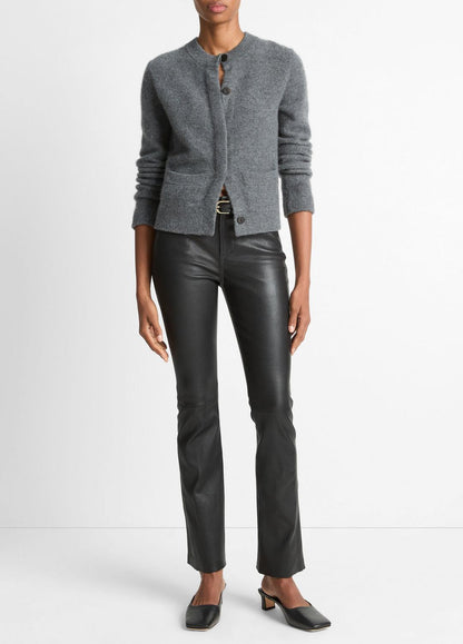 VINCE Plush Cashmere Shrunken Cardigan in Cardigans