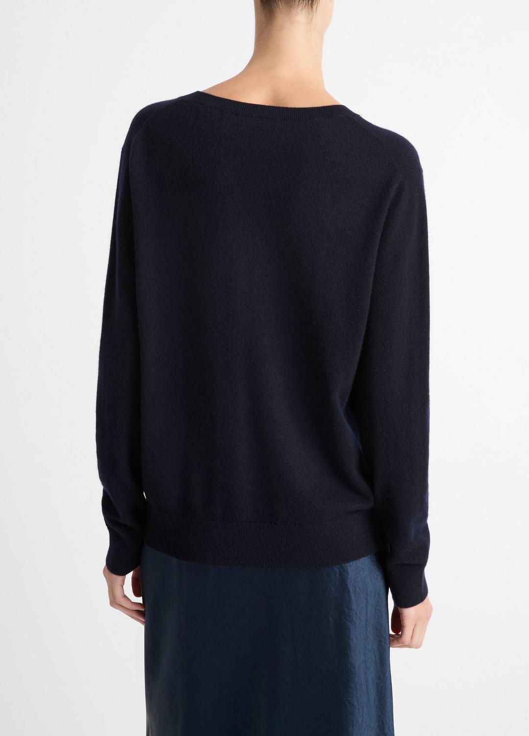 VINCE Cashmere Weekend V-Neck Sweater in V-Neck