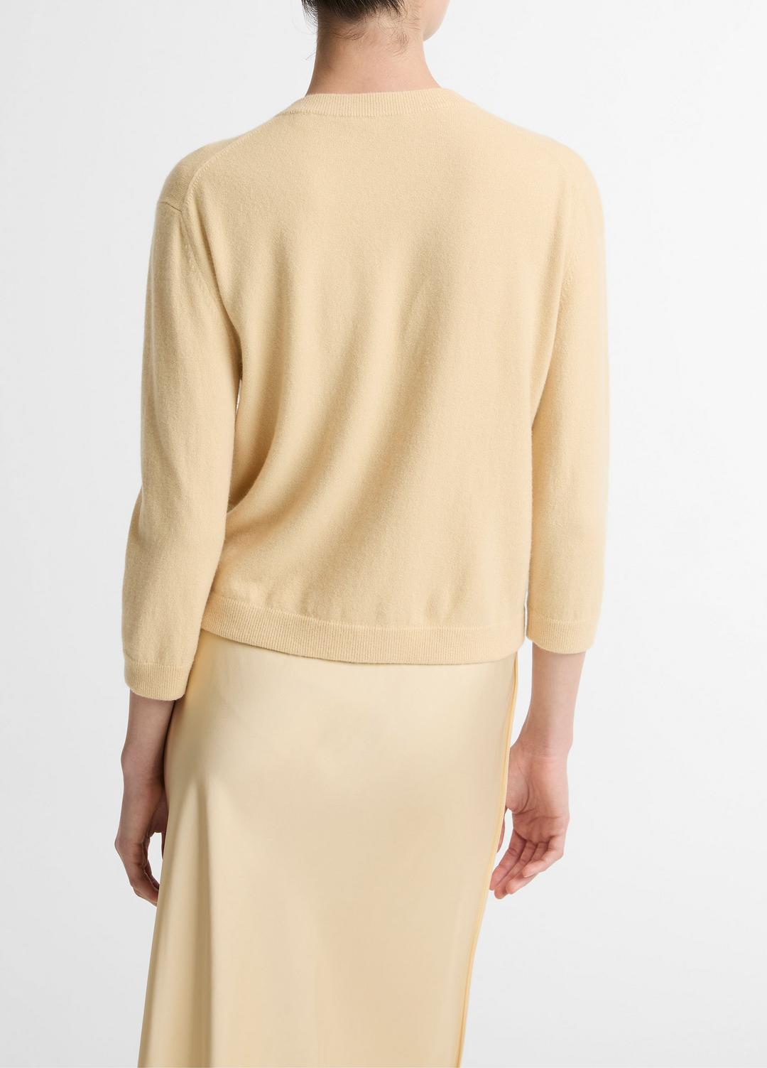 VINCE Wool & Cashmere-Blend Pocket Cardigan in Cardigans