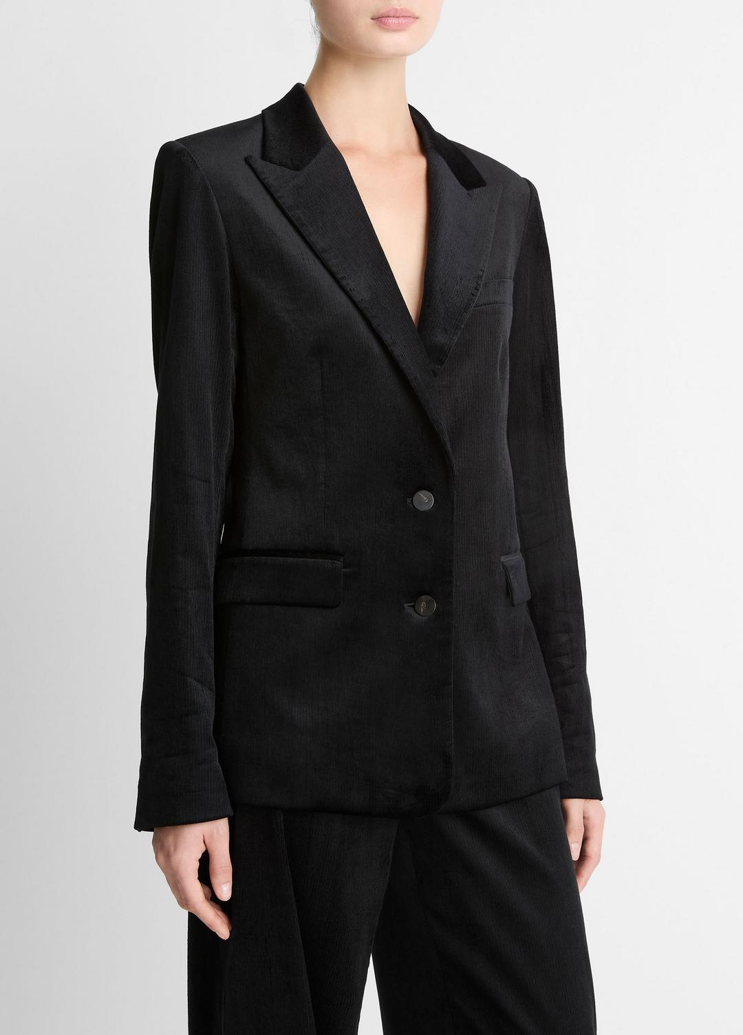 VINCE Italian Velvet Blazer in Blazers