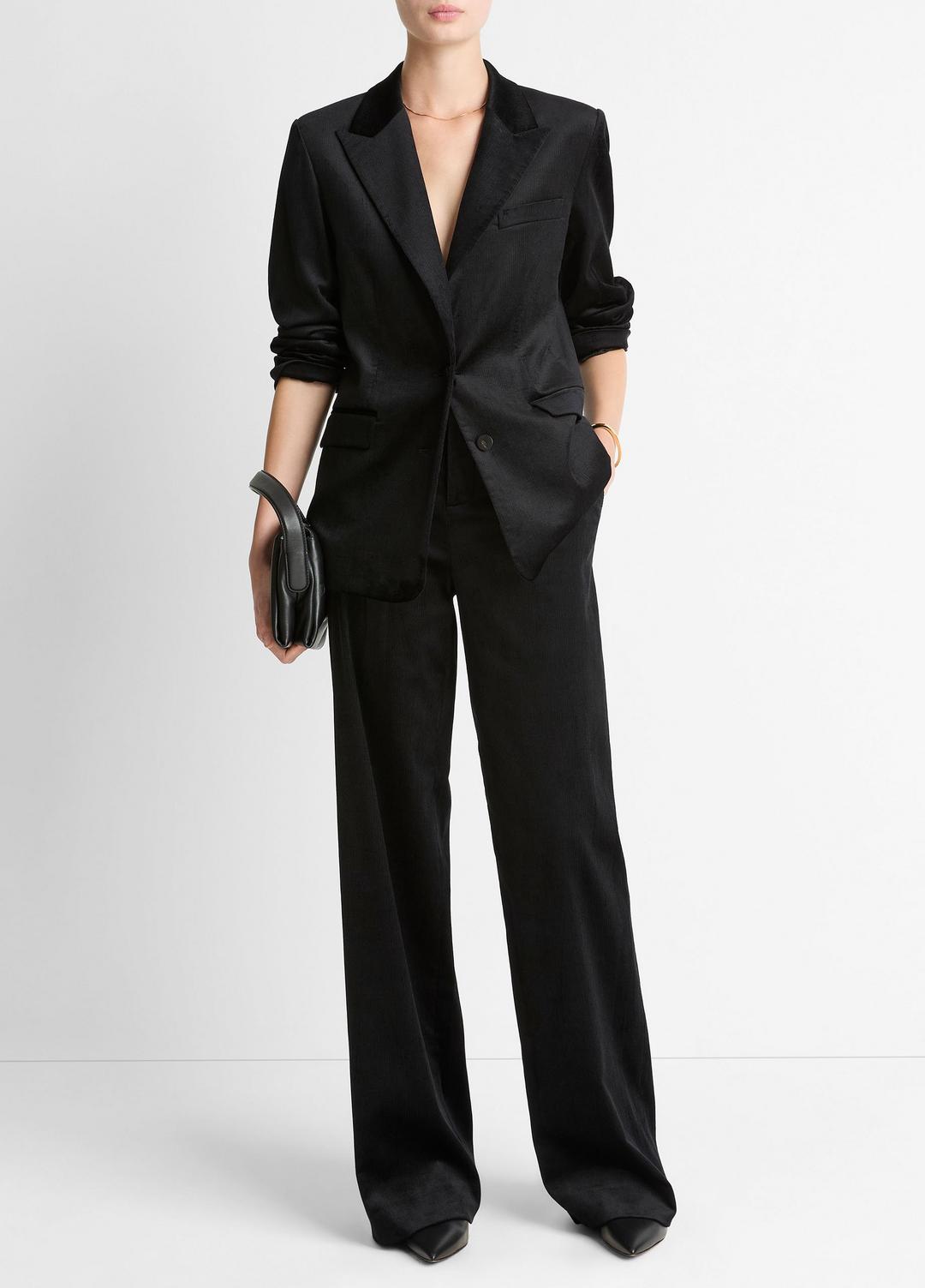 VINCE Italian Velvet Blazer in Blazers