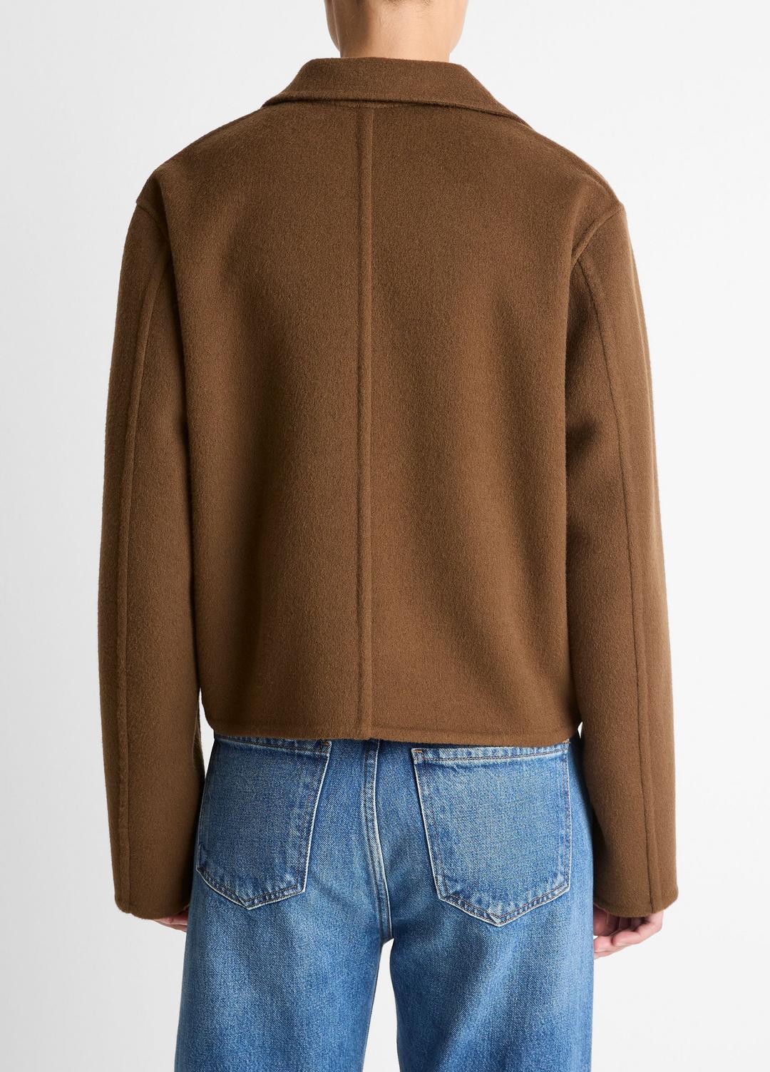 VINCE Wool & Cashmere-Blend Short Jacket in Jackets