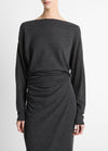 DARK HEATHER GREY