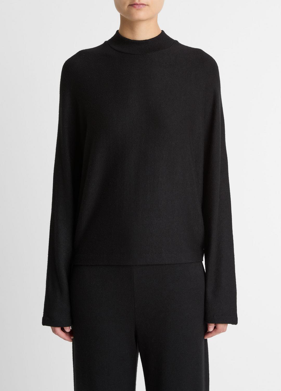VINCE Cozy Dolman-Sleeve Mock-Neck Top in Long Sleeve