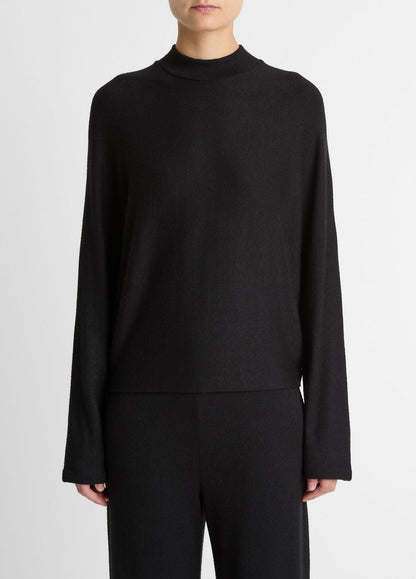 VINCE Cozy Dolman-Sleeve Mock-Neck Top in Long Sleeve