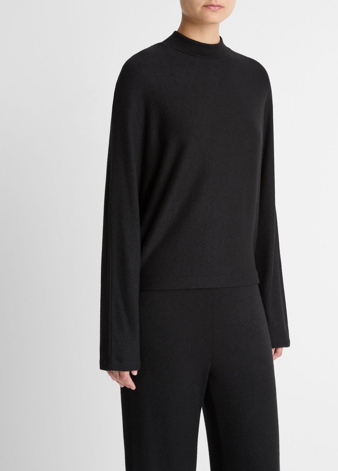 VINCE Cozy Dolman-Sleeve Mock-Neck Top in Long Sleeve