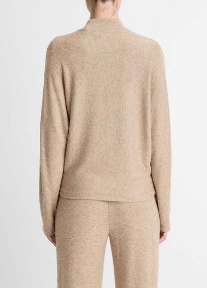 VINCE Cozy Dolman-Sleeve Mock-Neck Top in Long Sleeve
