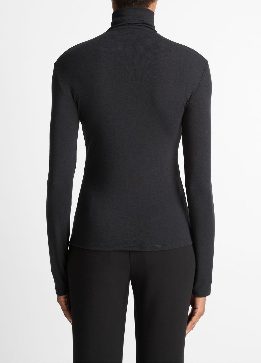 VINCE Essential Long-Sleeve Turtleneck Top in Long Sleeve