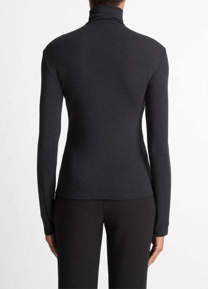 VINCE Essential Long-Sleeve Turtleneck Top in Long Sleeve