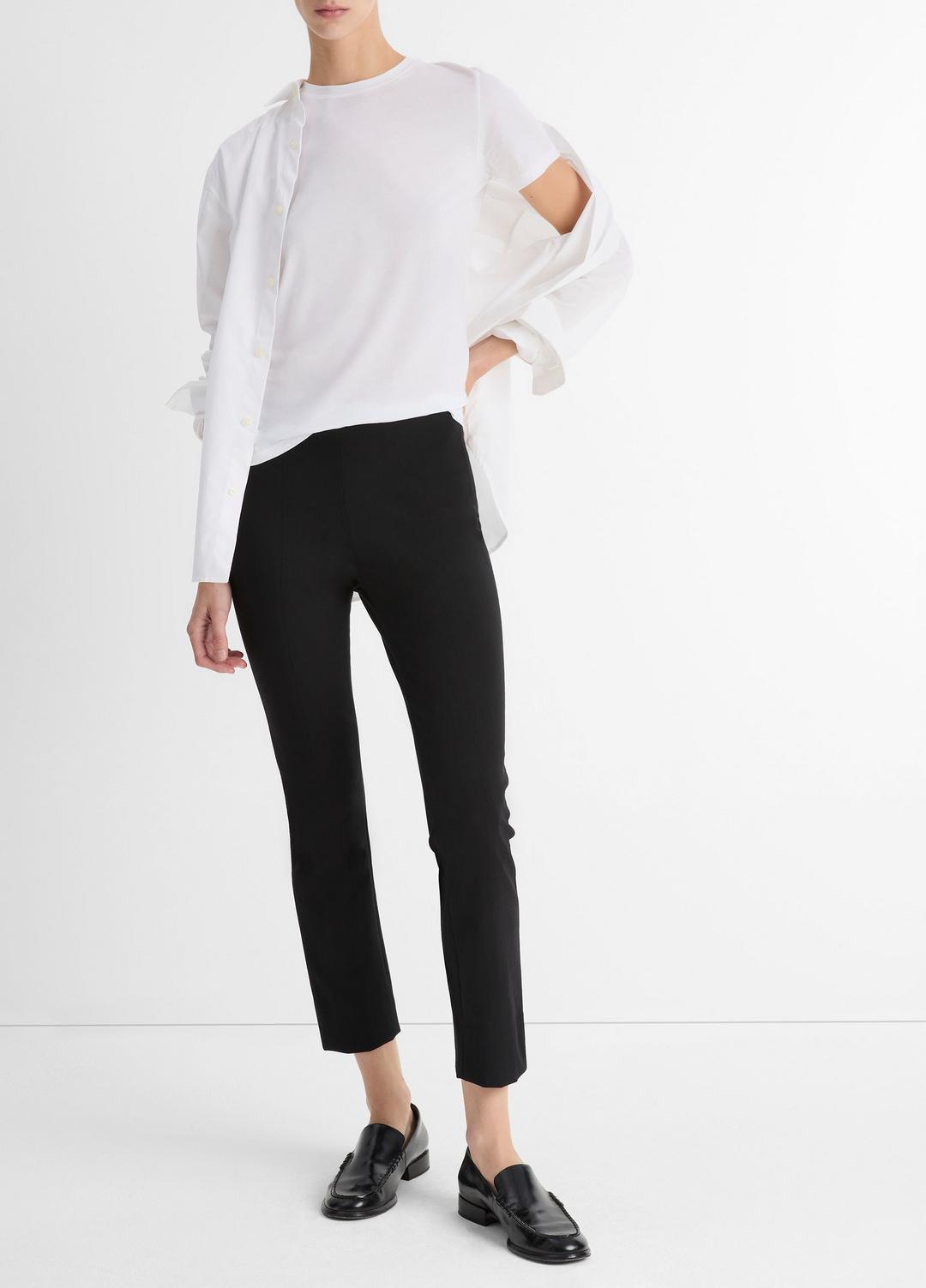 VINCE Essential Pima Cotton Crew Neck T-Shirt in Short Sleeve