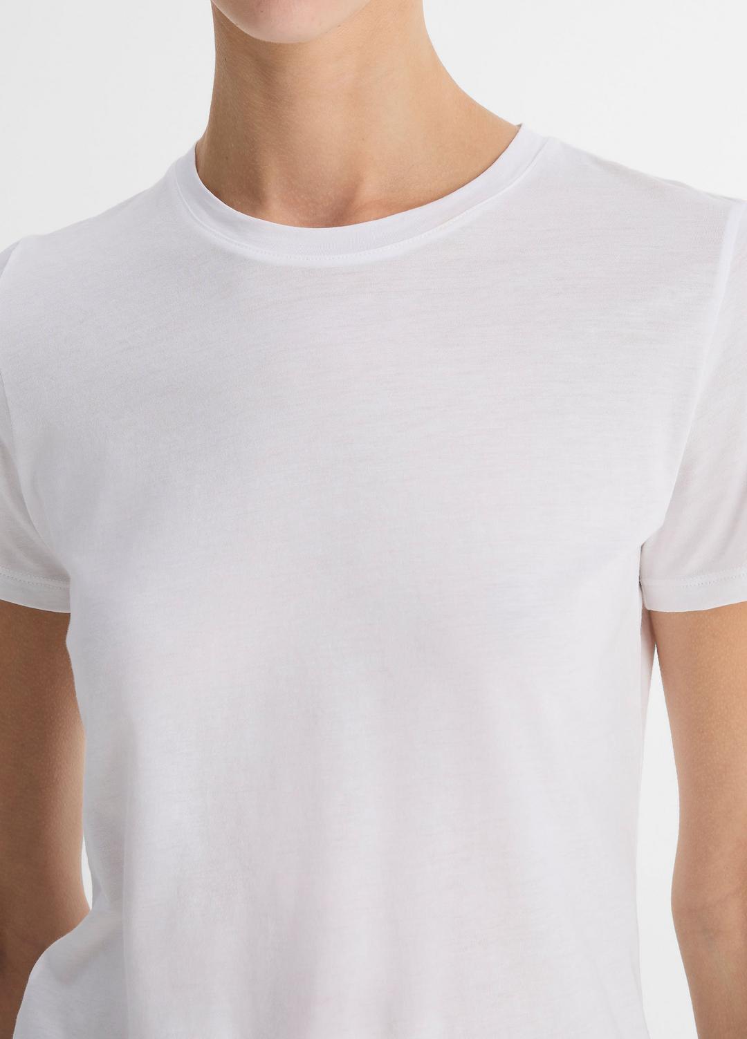 VINCE Essential Pima Cotton Crew Neck T-Shirt in Short Sleeve