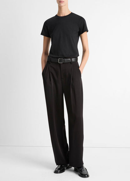 VINCE Essential Pima Cotton Crew Neck T-Shirt in Short Sleeve