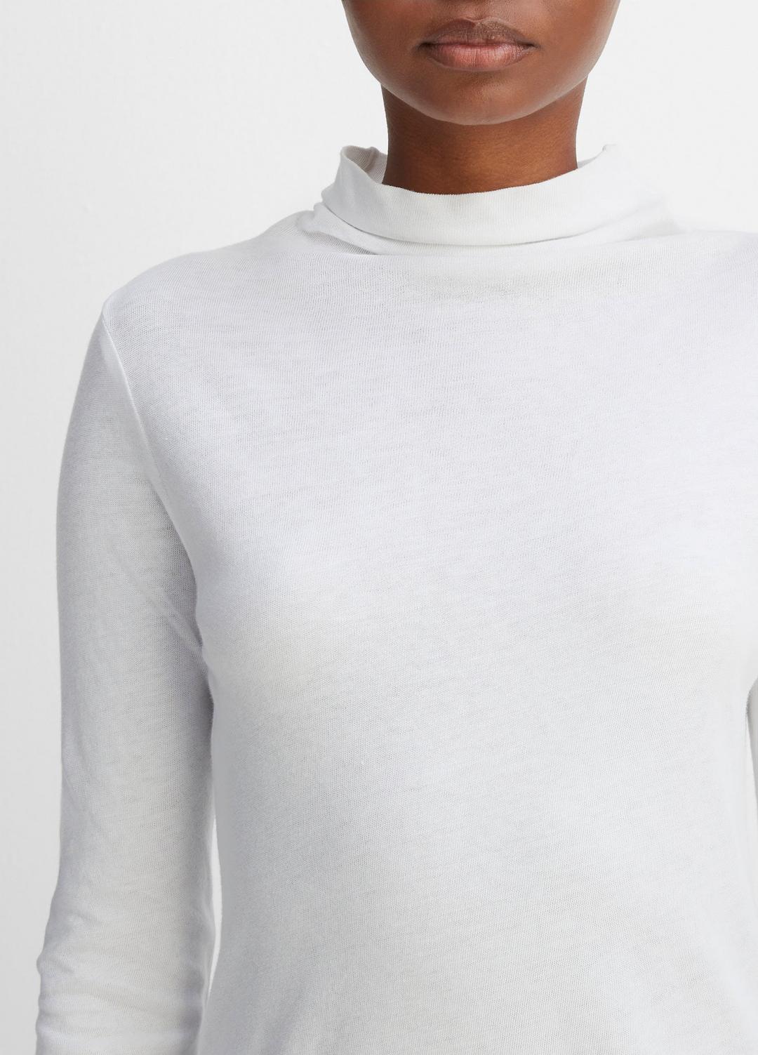 VINCE Essential Long Sleeve Turtleneck in Long Sleeve