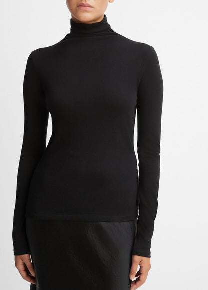VINCE Essential Long Sleeve Turtleneck in Long Sleeve