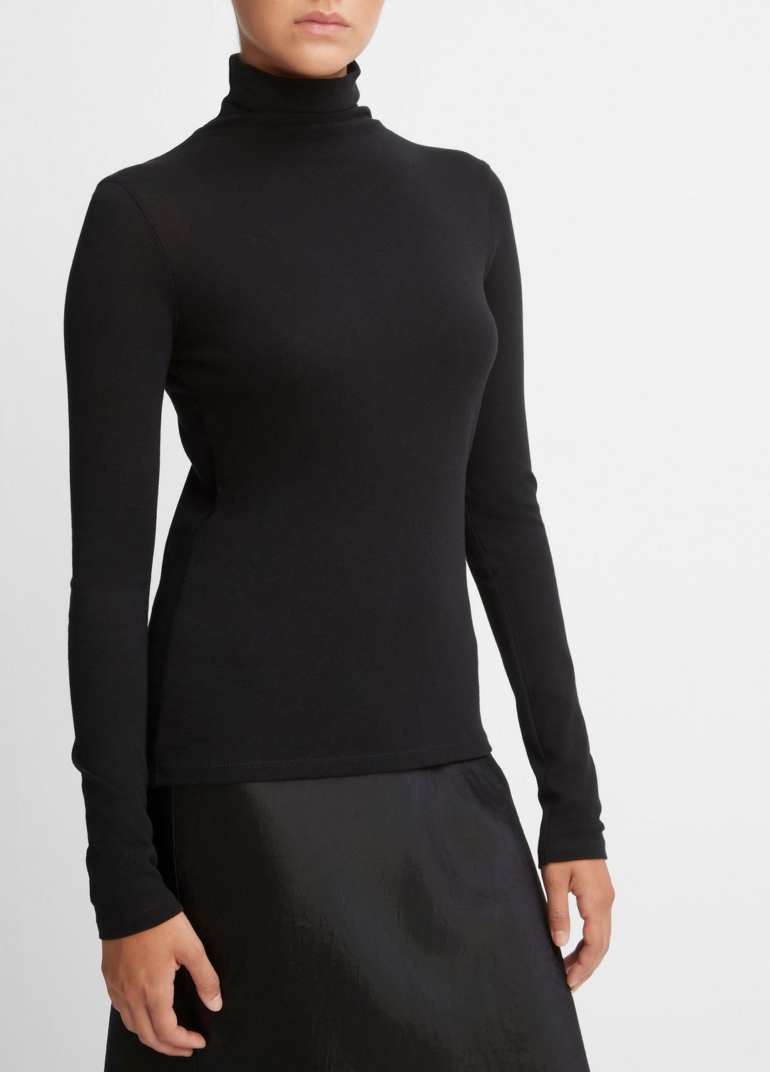 VINCE Essential Long Sleeve Turtleneck in Long Sleeve