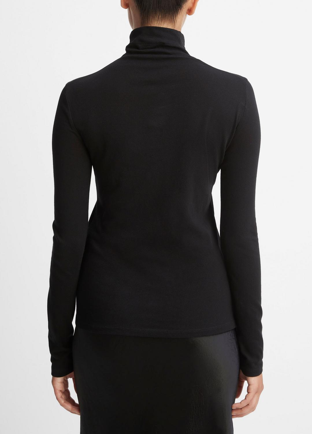 VINCE Essential Long Sleeve Turtleneck in Long Sleeve