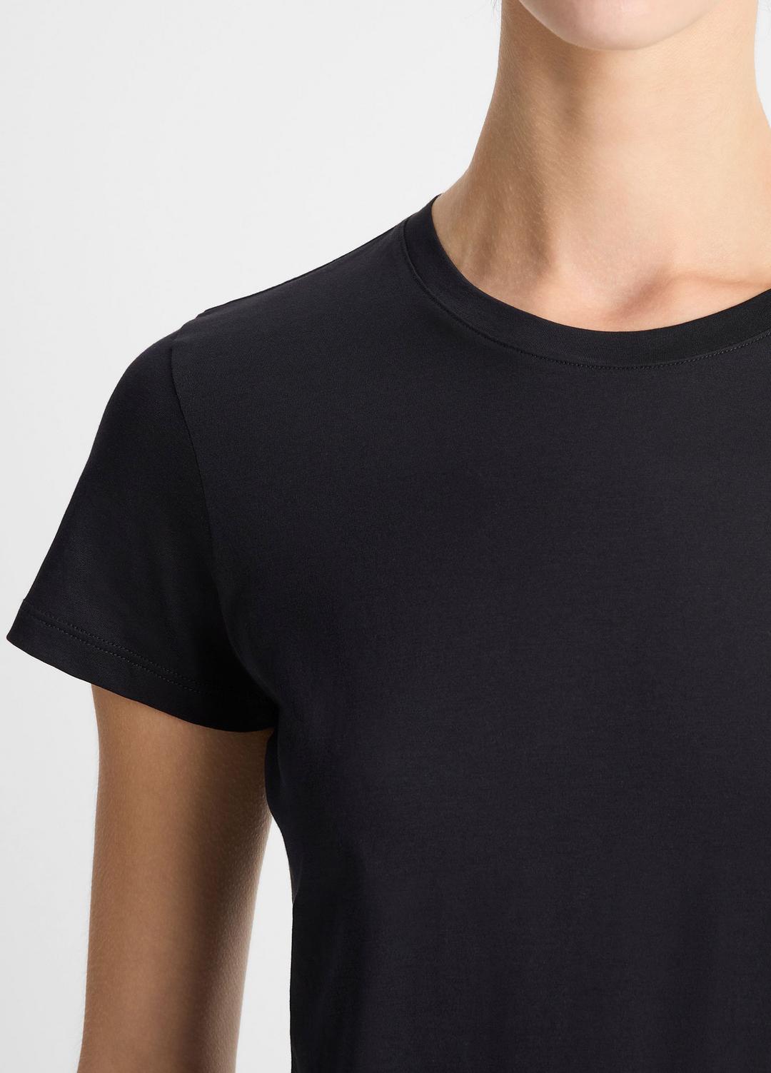 VINCE Essential Pima Cotton Crew Neck T-Shirt in Short Sleeve