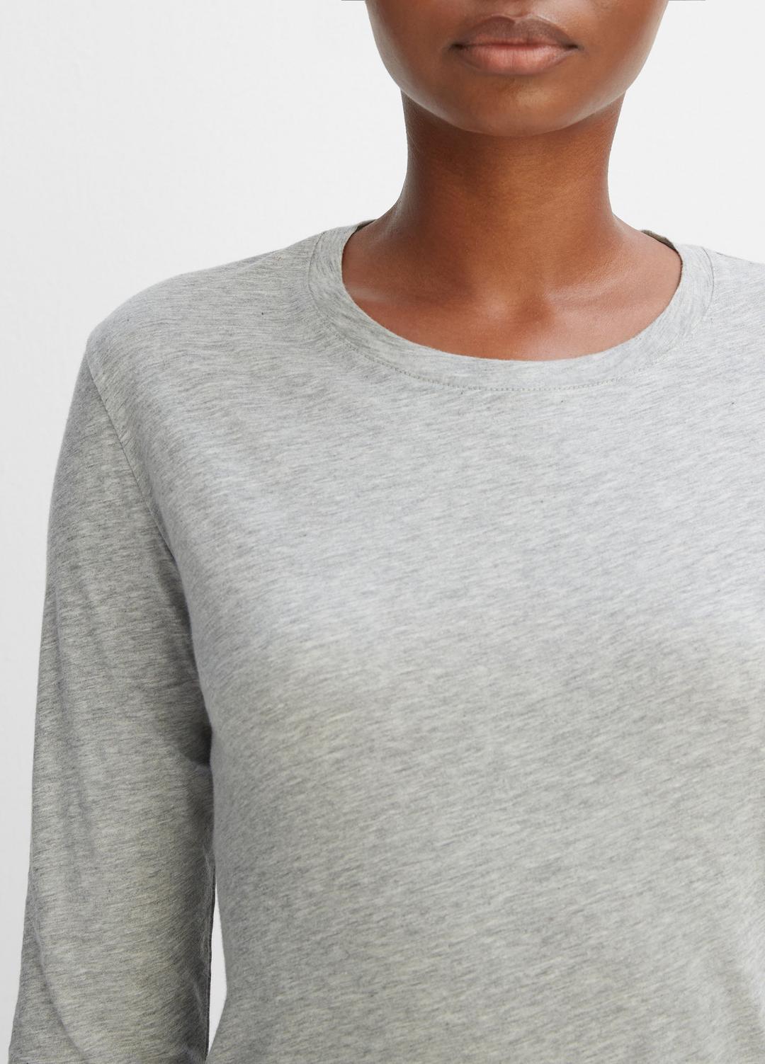 VINCE Essential Long Sleeve Crew Neck T-Shirt in Long Sleeve