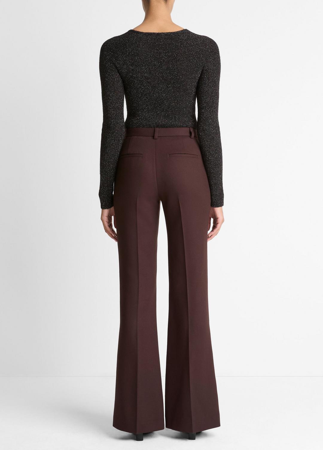 VINCE Sculptural Flare Trouser in Trousers