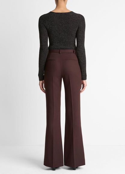 VINCE Sculptural Flare Trouser in Trousers