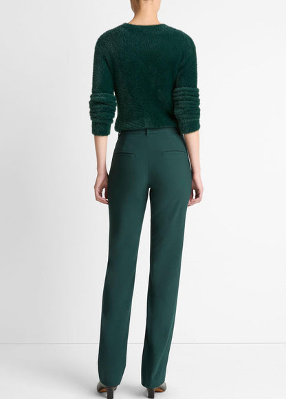 VINCE Cotton-Blend Slim Cigarette Pant in Trousers