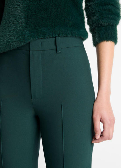 VINCE Cotton-Blend Slim Cigarette Pant in Trousers