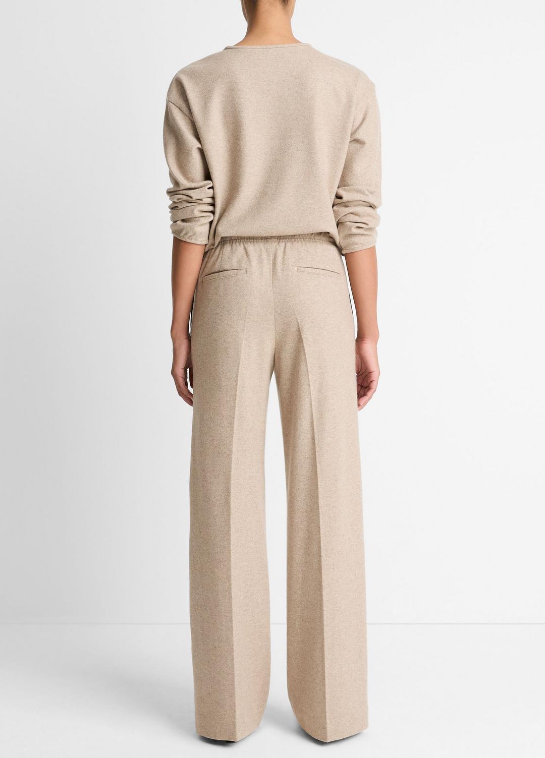 VINCE Wool-Blend Tailored Wide-Leg Pant in Wide Leg
