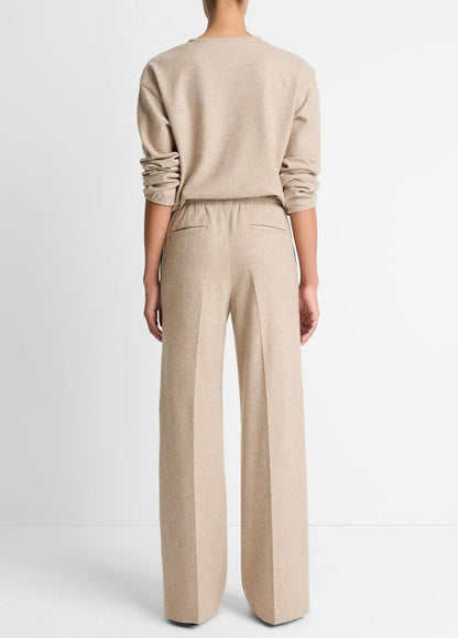 VINCE Wool-Blend Tailored Wide-Leg Pant in Wide Leg